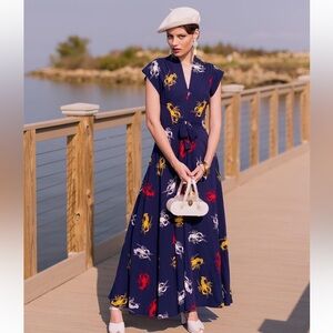 Trashy Diva Seaside Gown Crawfish